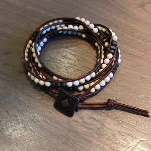 Leather Wrap Bracelet